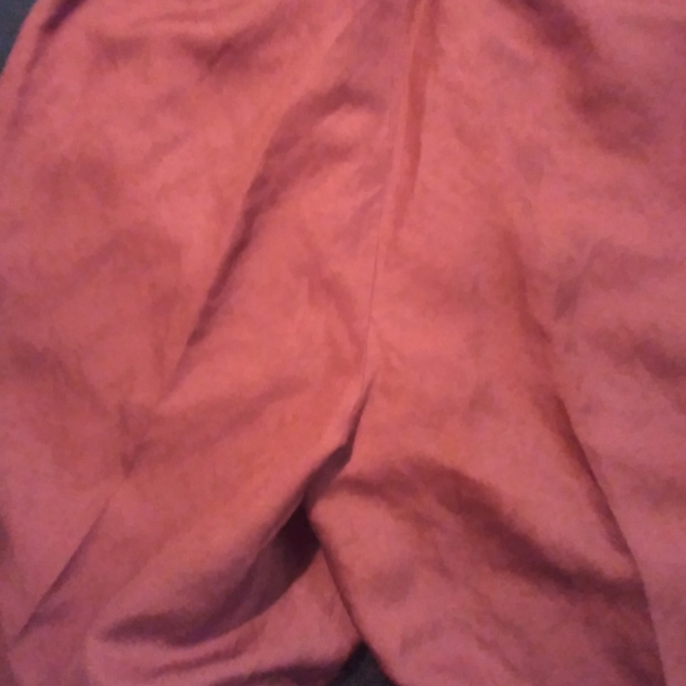 Eddie Bauer Silk And Linen Blend Womens Brown Dress Pants Wide Leg Xl Pockets - Picture 9 of 10